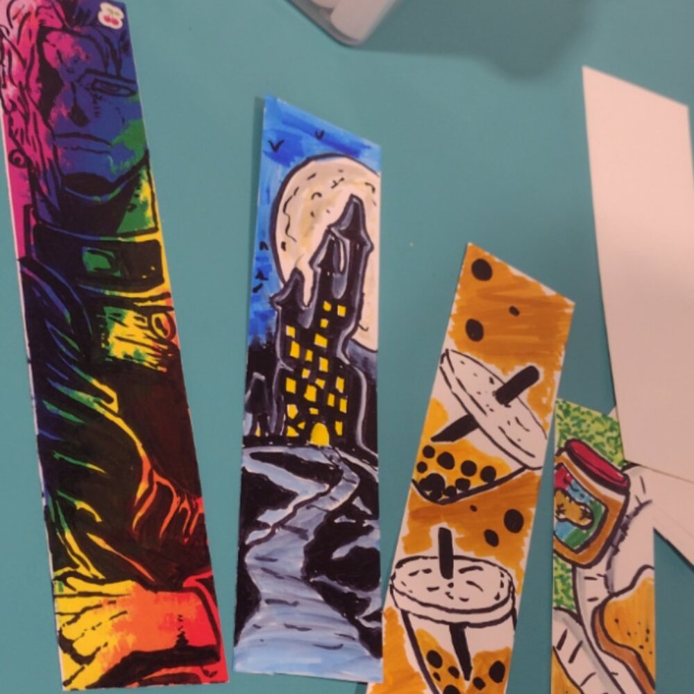 Hand Drawn Bookmarks